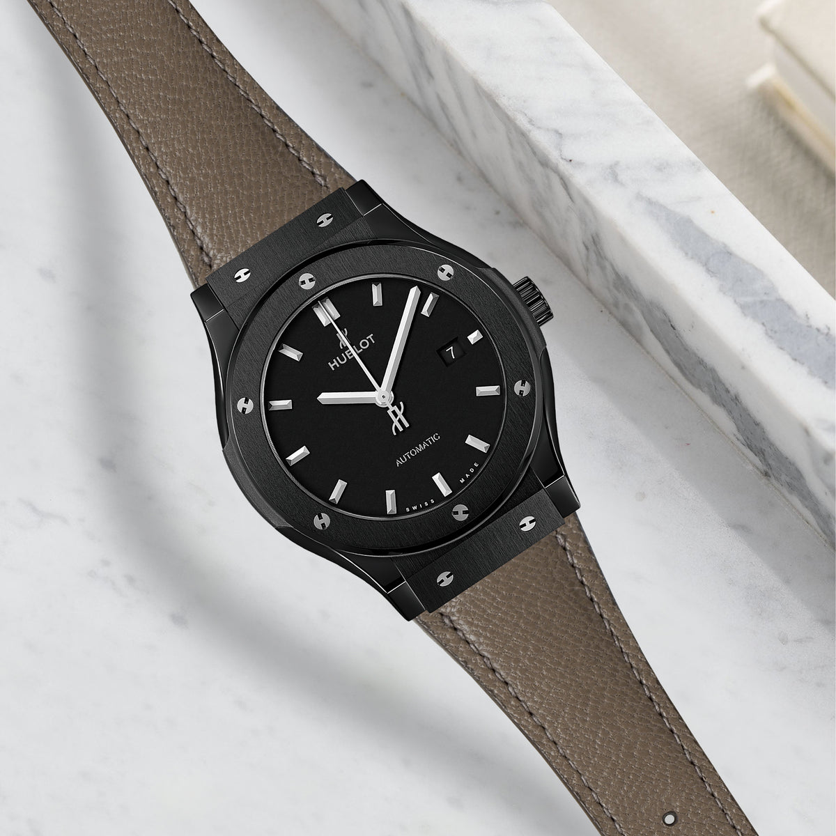 Hublot Classic Fusion Straps - Chevre Taupe – Liger Straps