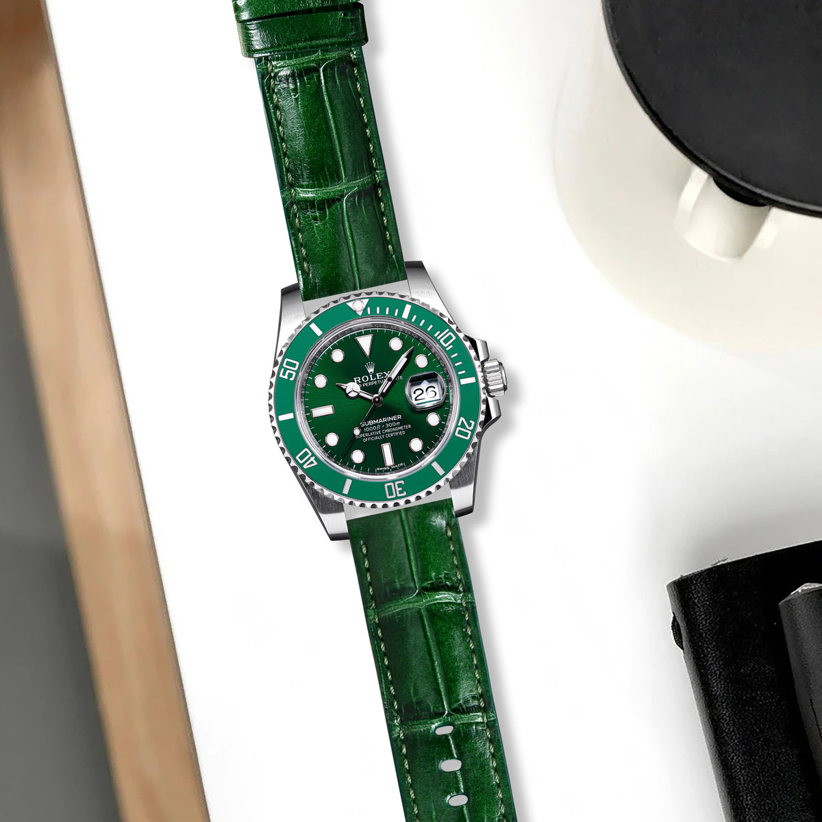 お歳暮 1liger-straps-croco-british- 快適グッズ・旅行小物