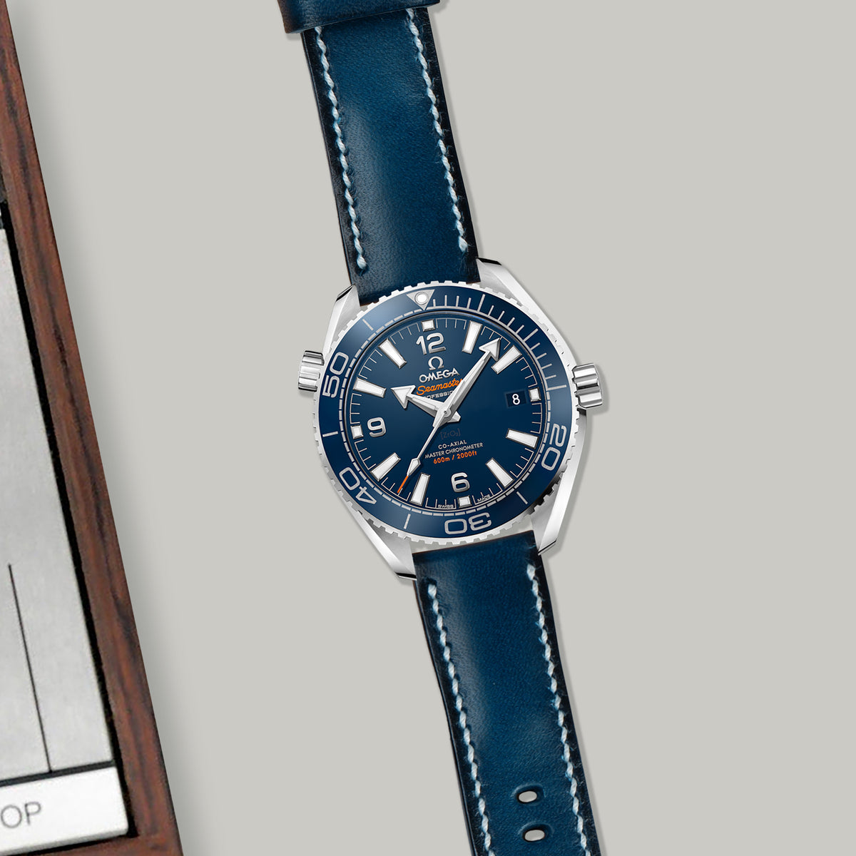 Omega Seamaster Planet Ocean Straps - Dappled Blue – Liger Straps