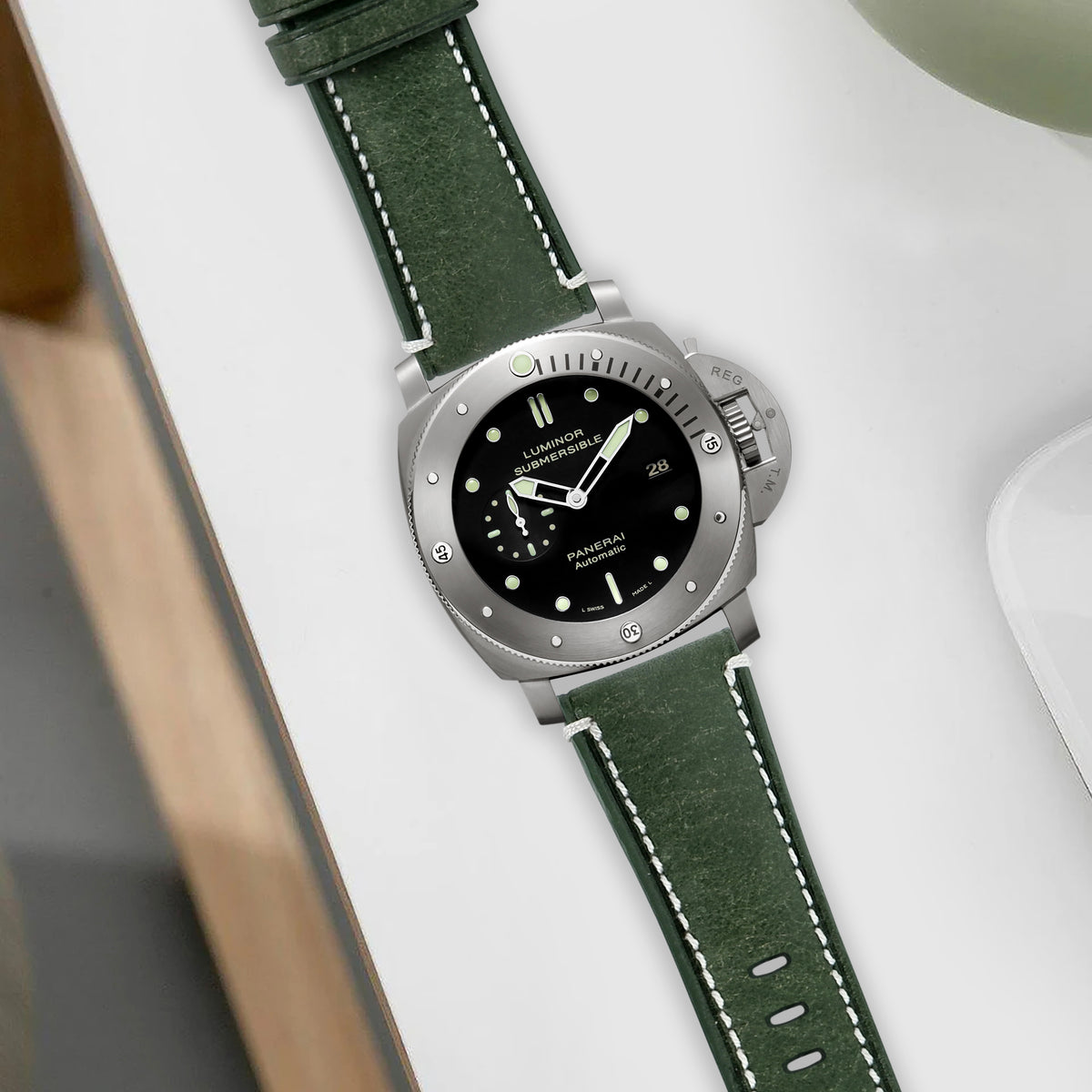 Panerai Submersible Straps Diablo Emerald Liger Straps