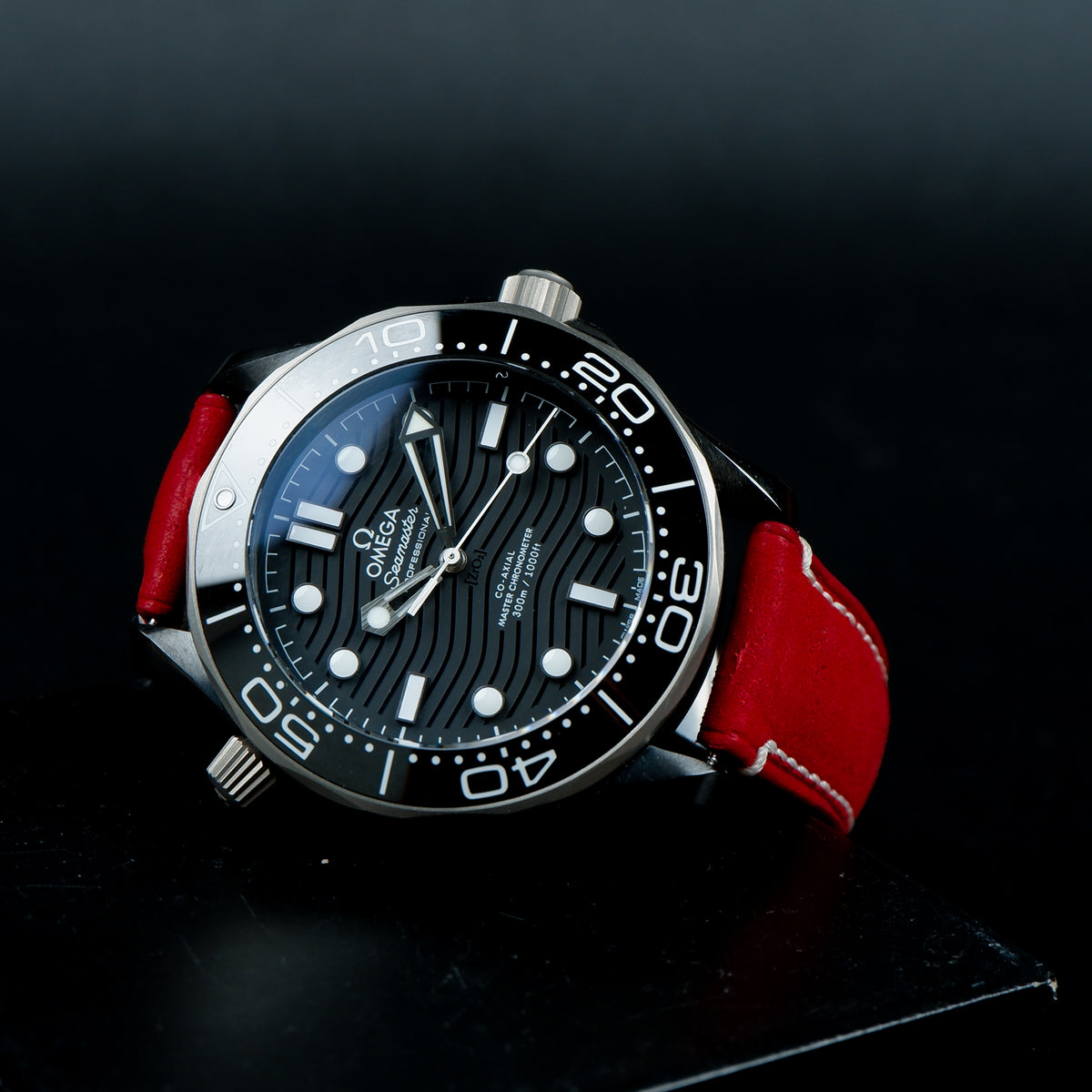 Omega Seamaster Diver 300m Straps - Diablo Red – Liger Straps
