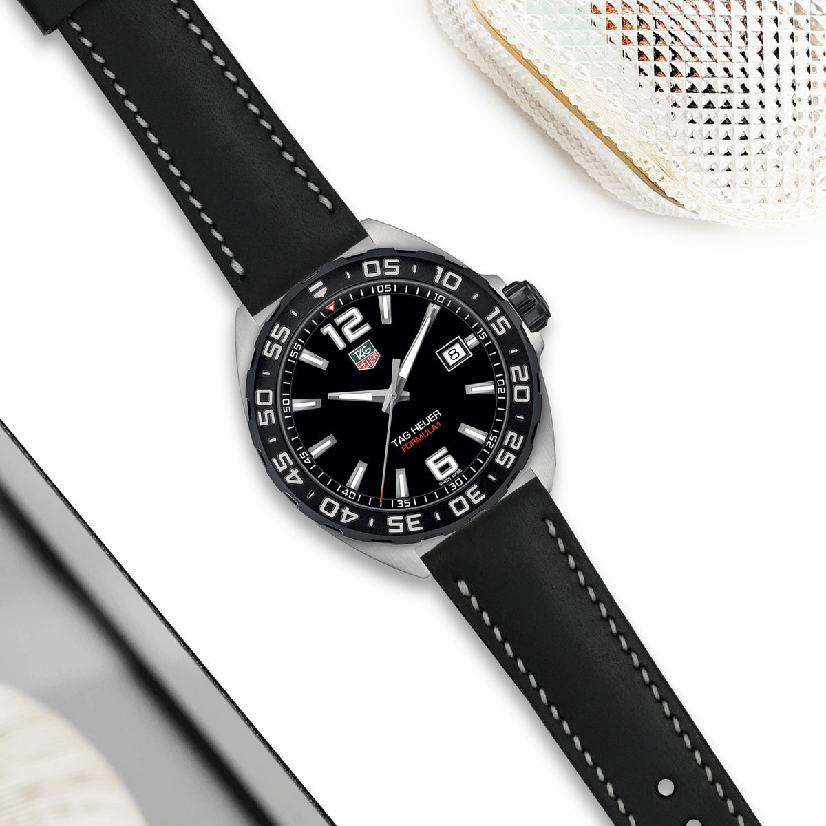 Tag Heuer Formula 1 Straps - Minerva Black – Liger Straps