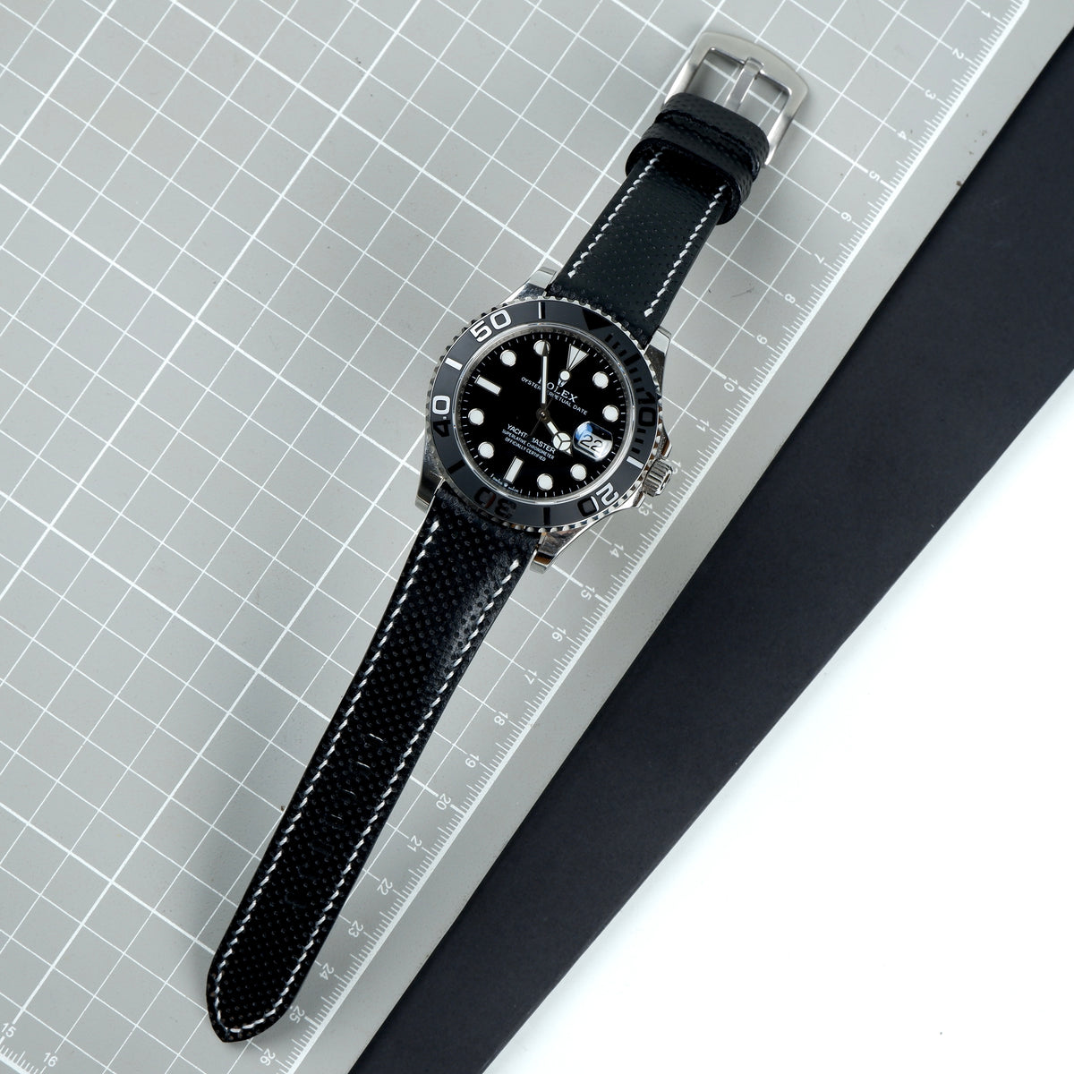 Rolex Yacht Master Straps - Perforated Black – Liger Straps