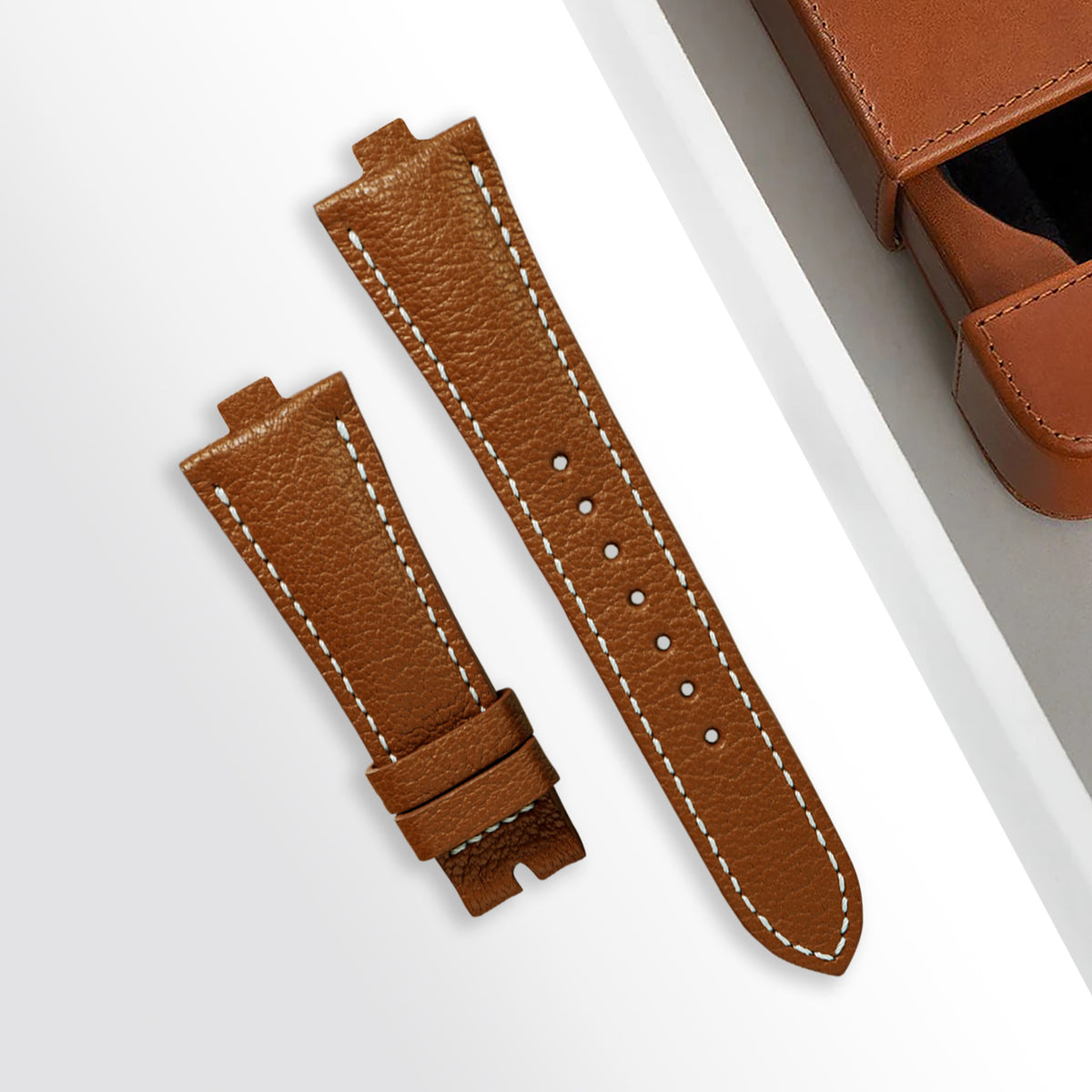 Vacheron Constantin Straps Chevre Brown Liger Straps