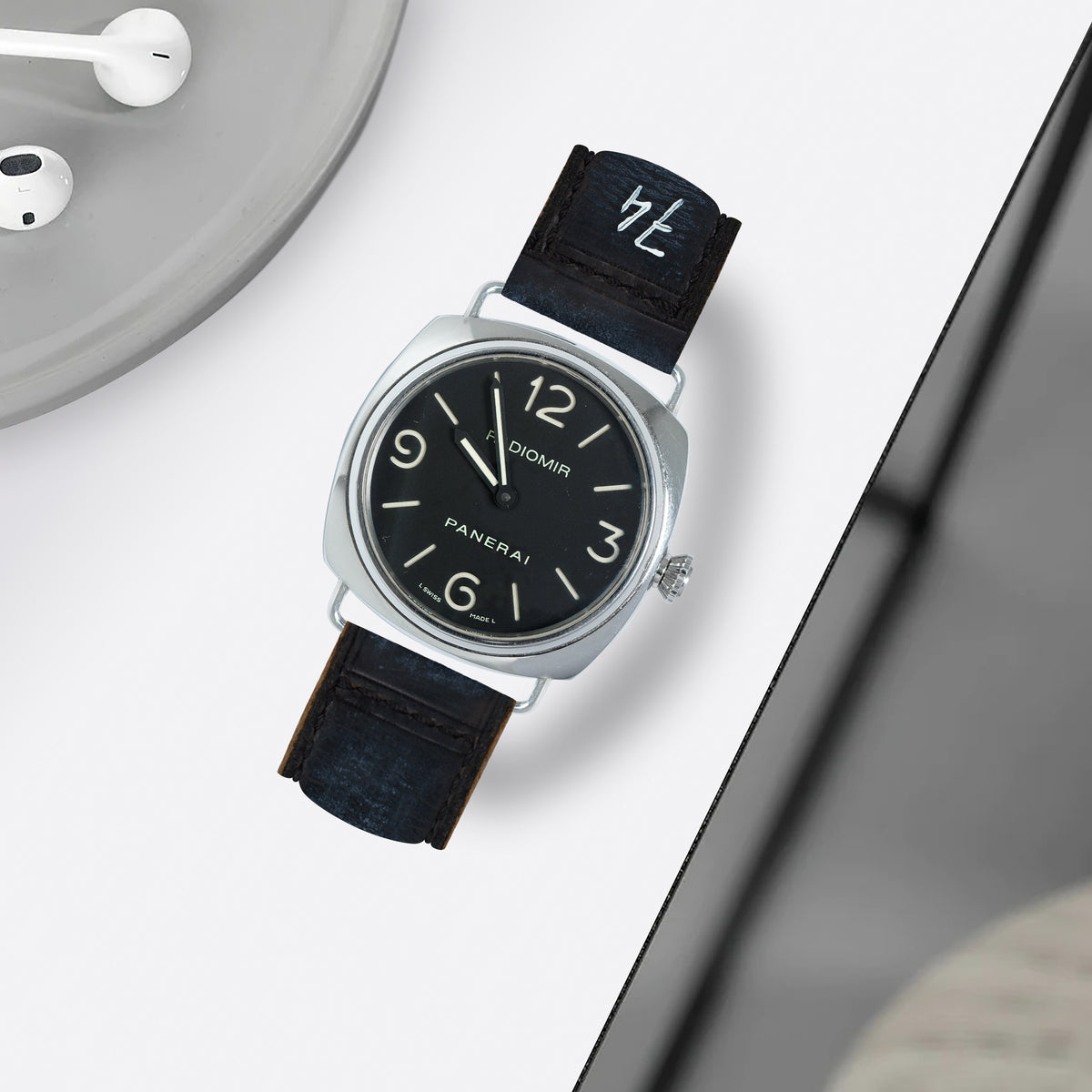 Panerai Radiomir Straps - 74 Black – Liger Straps