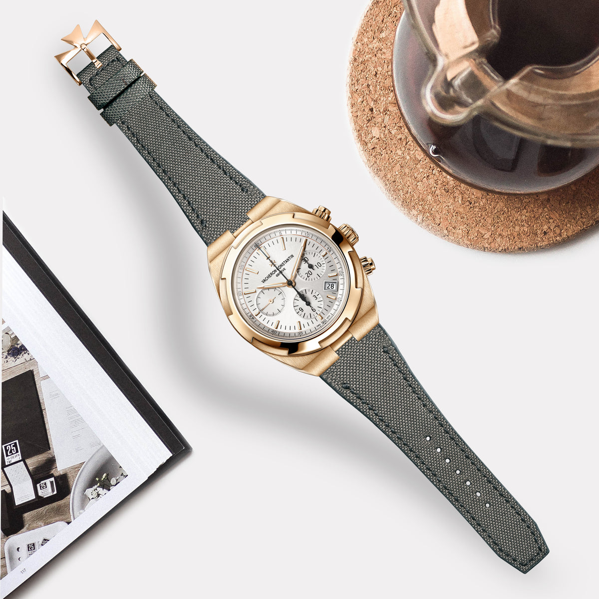 Vacheron Constantin レザーストラップ 20mm Vacheron·Constantin Historiques 1921 Strap 22mm Leather
