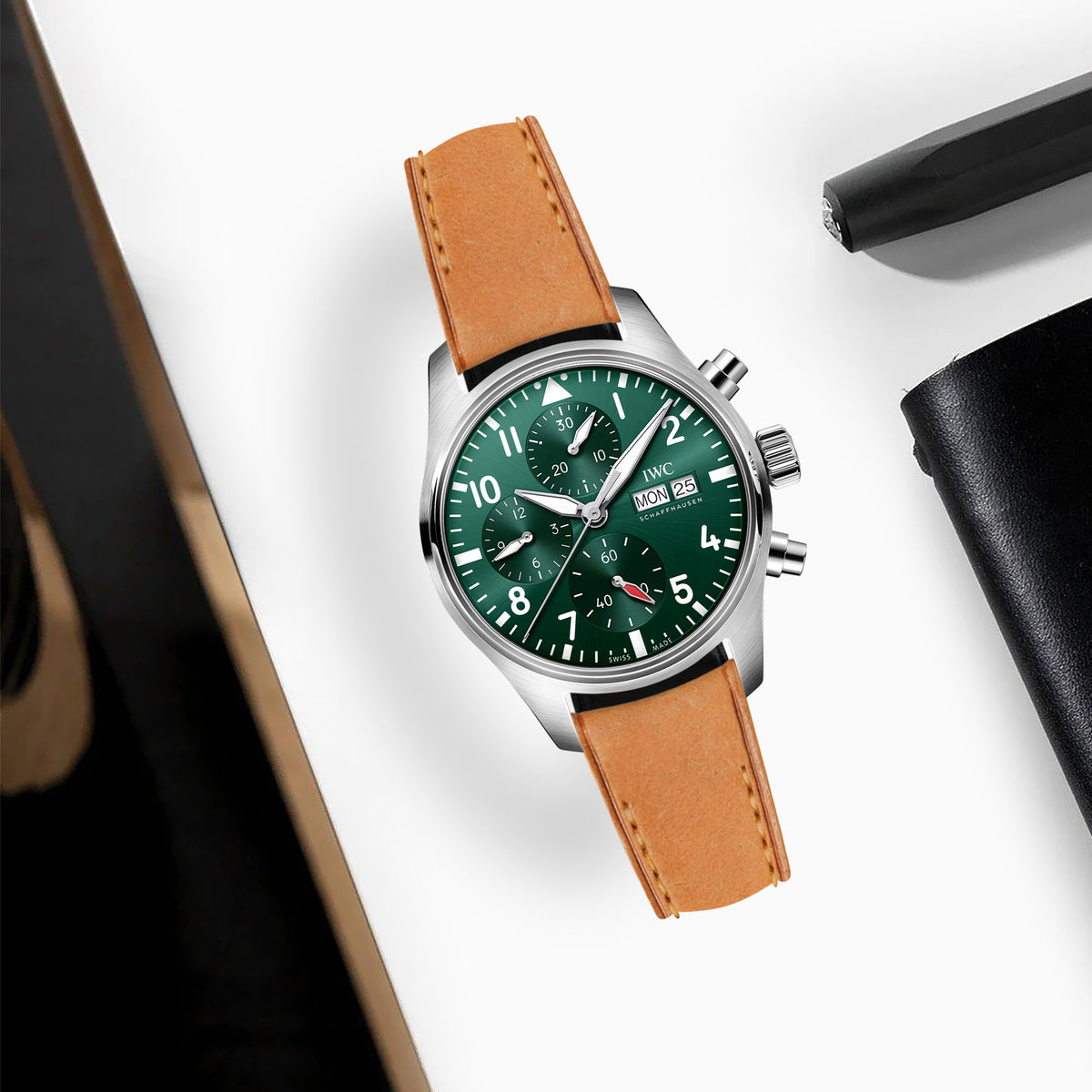 IWC EasX-CHANGE 純正ストラップ ブラウンレザー XS IWC EasX-CHANGE 純正ストラップ ブラウンレザー XS IWC EasX