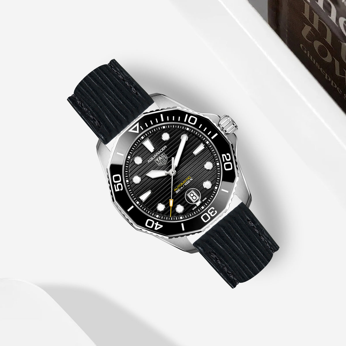 Tag Heuer Aquaracer Straps - Epi Black – Liger Straps