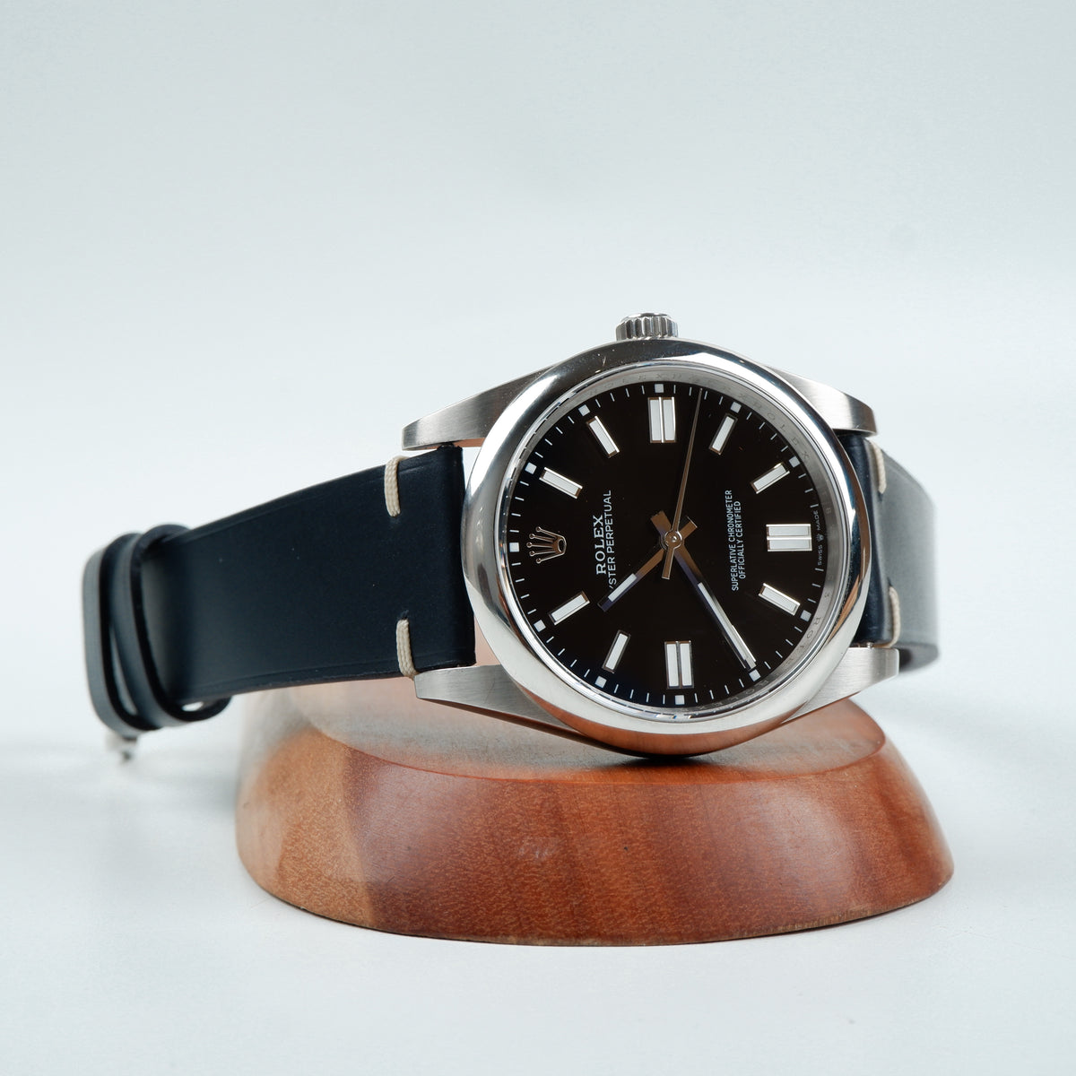 Rolex Oyster Perpetual 36mm On Strap HOT Leather Rolex Oyster