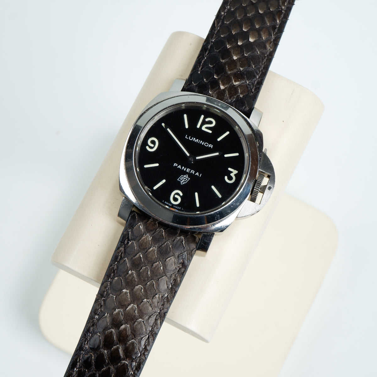 Panerai Luminor Straps Python Slate Grey Liger Straps