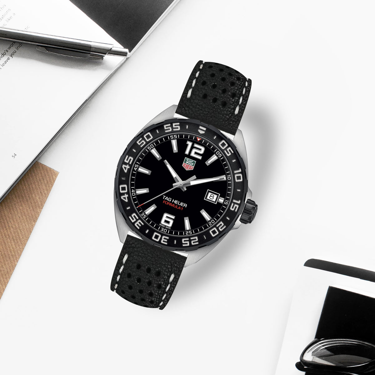 Tag Heuer Formula 1 Straps - Racing Black – Liger Straps