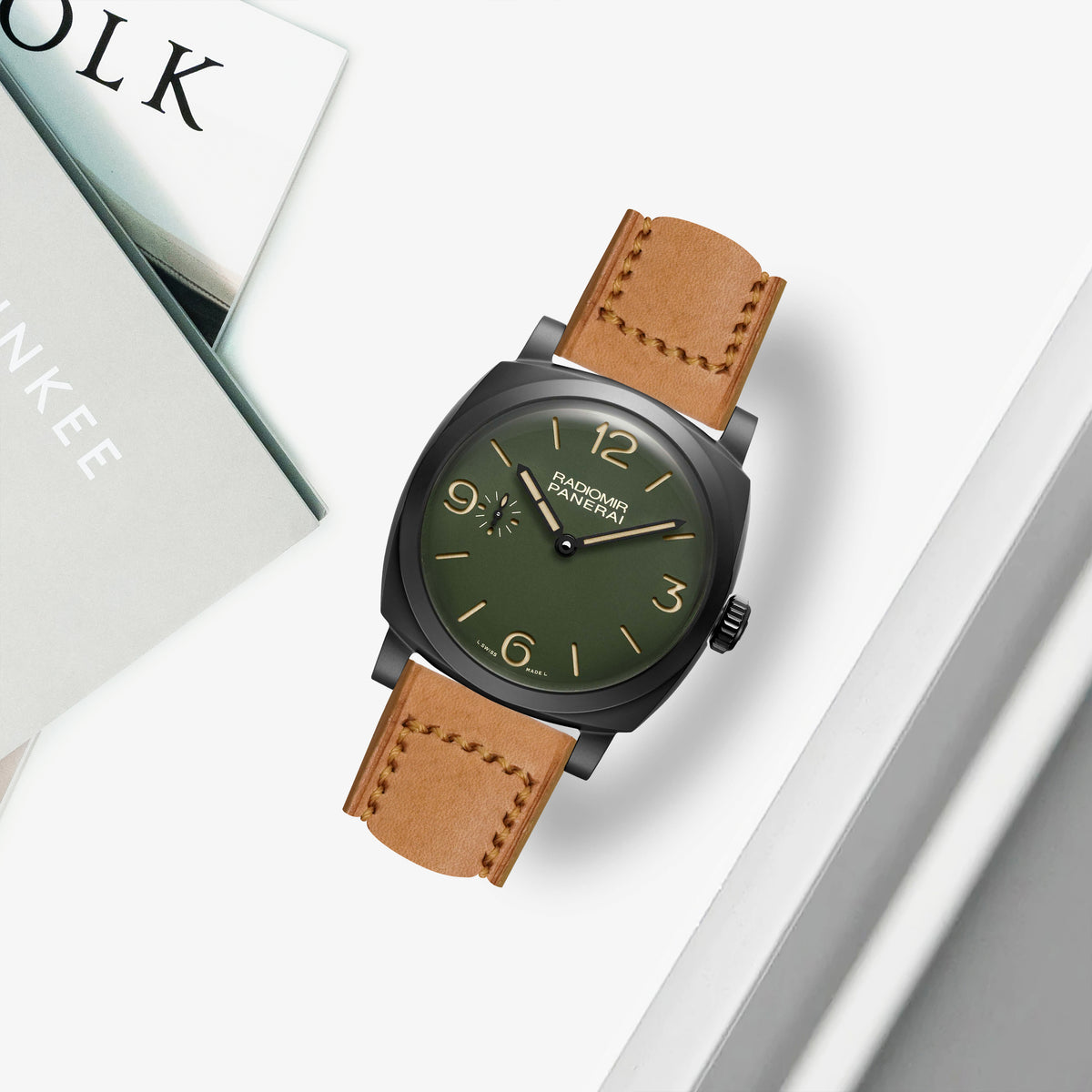 Panerai Radiomir 1940 Straps - Scamosciato Beige – Liger Straps