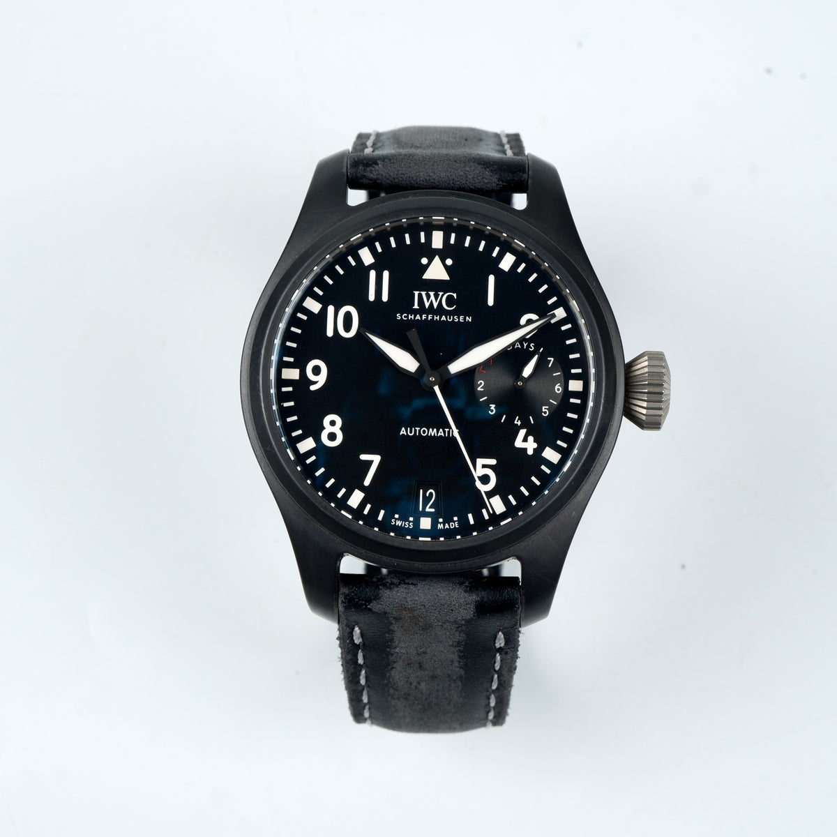 IWC Pilot Straps Arillo Grey Liger Straps