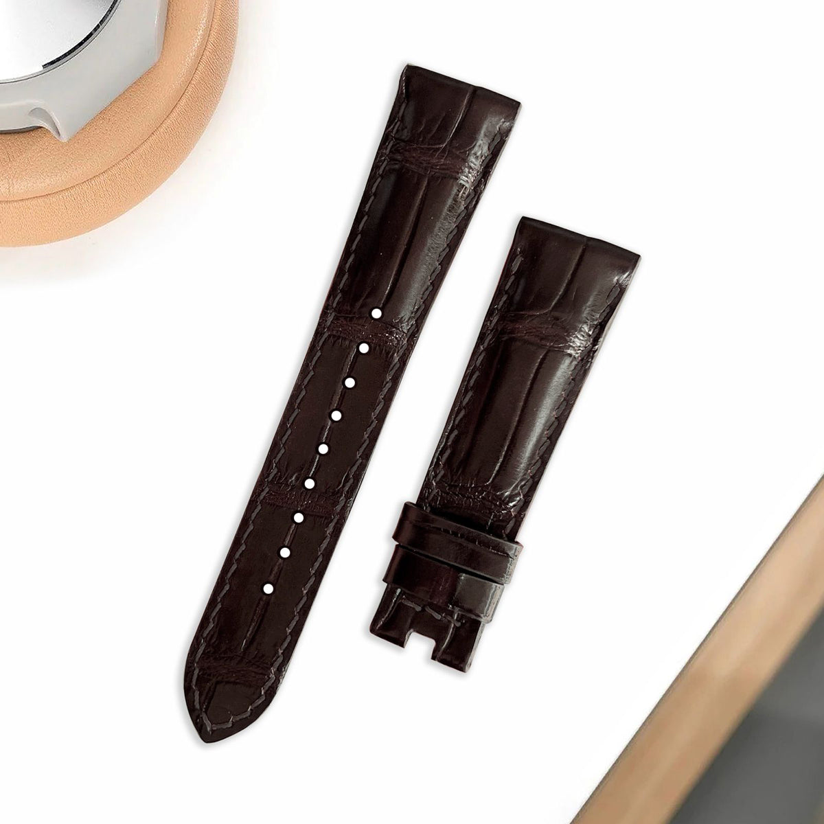 Rolex Datejust Straps - Croco Tobacco – Liger Straps