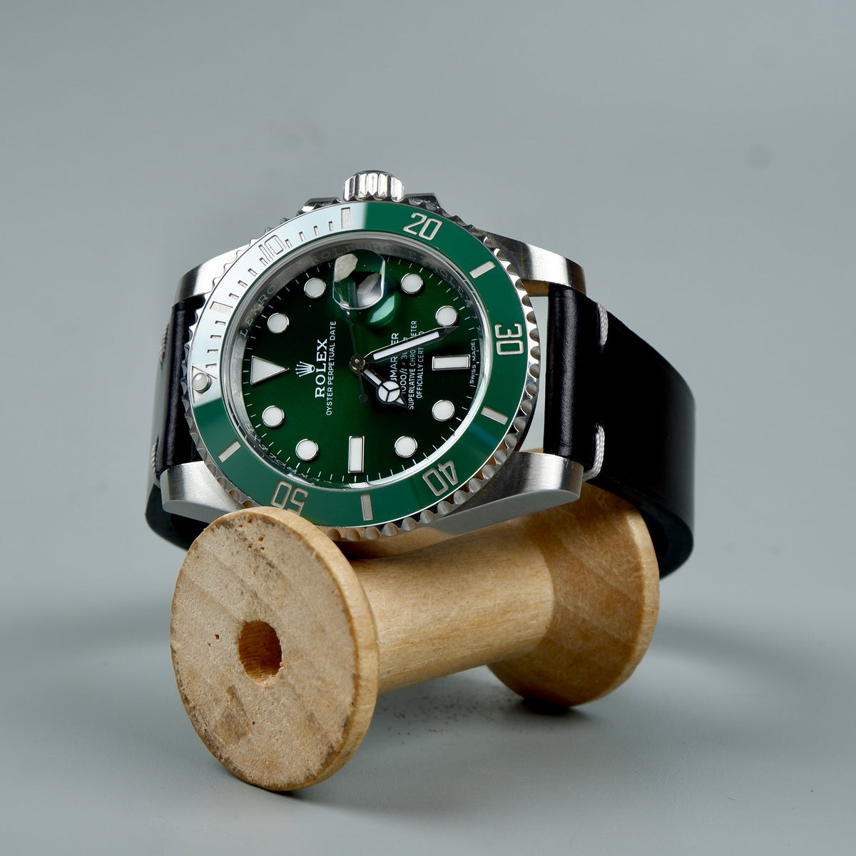 ROLEX SUBMARINER トラベルクロック グリーン Submariner All Green Hulk Style | Wall Clock | Wclocks