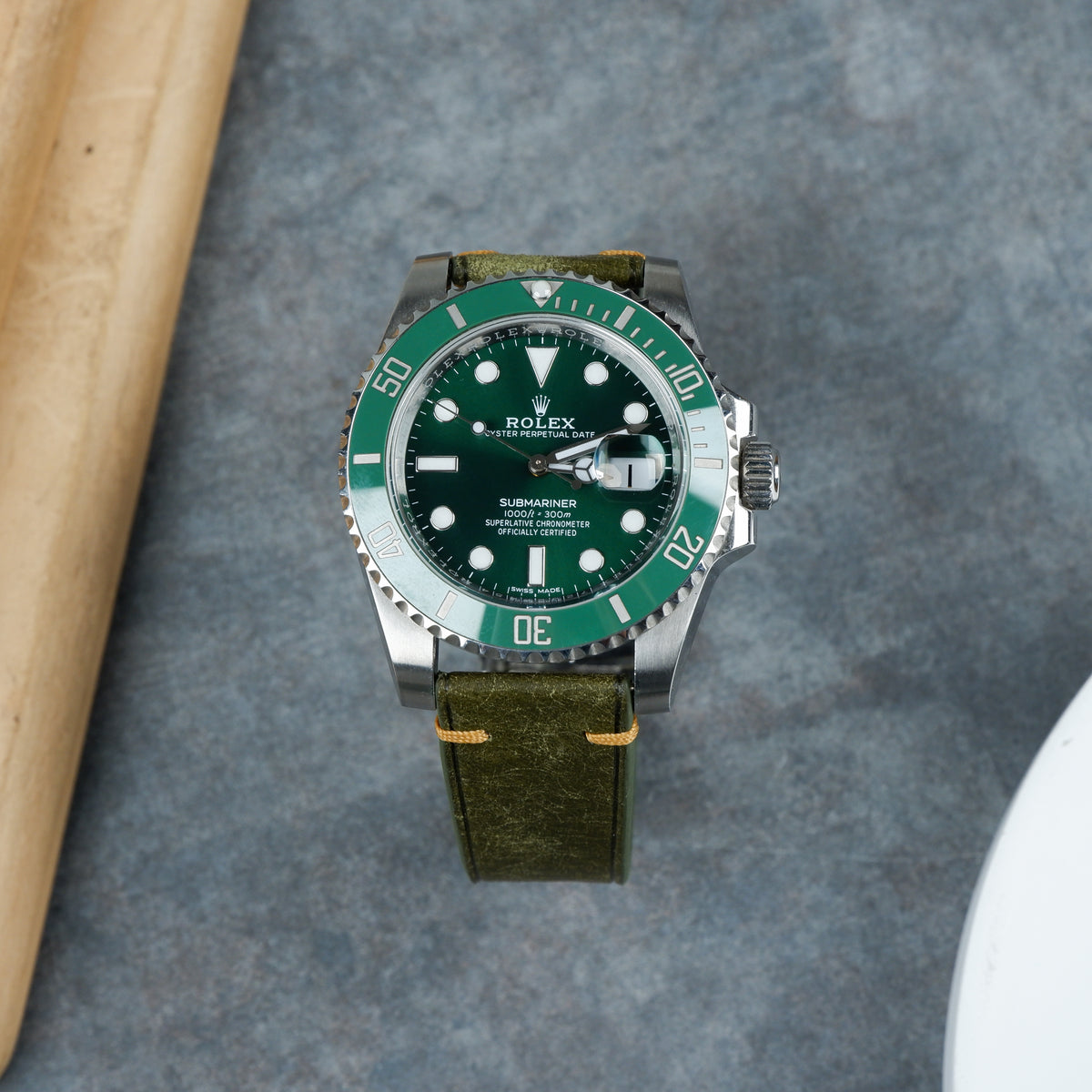ROLEX SUBMARINER トラベルクロック グリーン Kermit Submariner Green Style | Wall Clock - Buy Rolex Wall