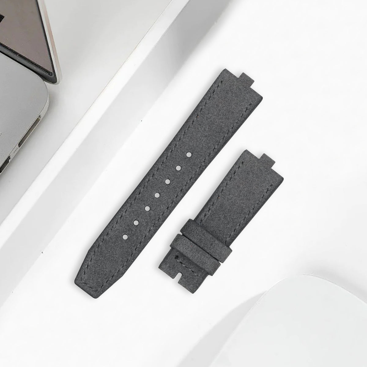 Vacheron Constantin Straps - Suede Grey – Liger Straps