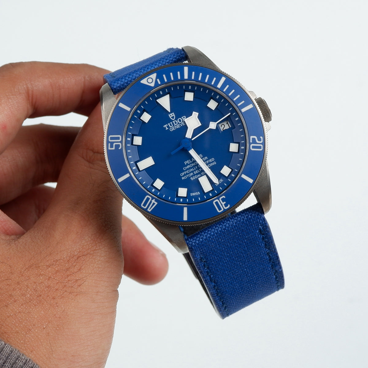 Tudor Pelagos Straps Velcro Canvas Batman – Liger Straps