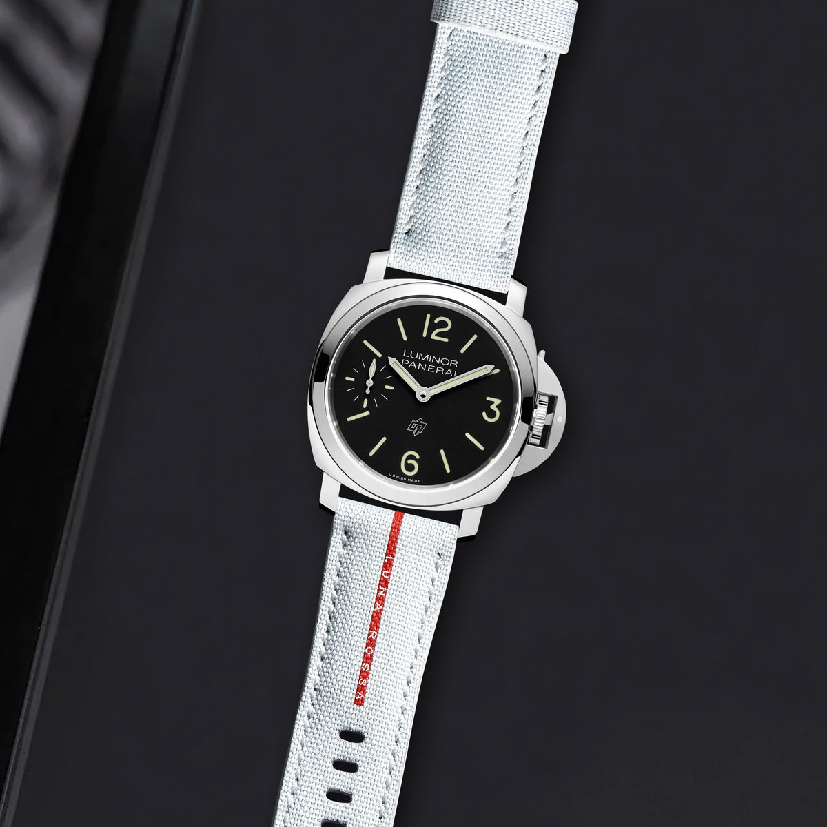 Panerai Luminor Straps - Canvas White Luna Rossa – Liger Straps