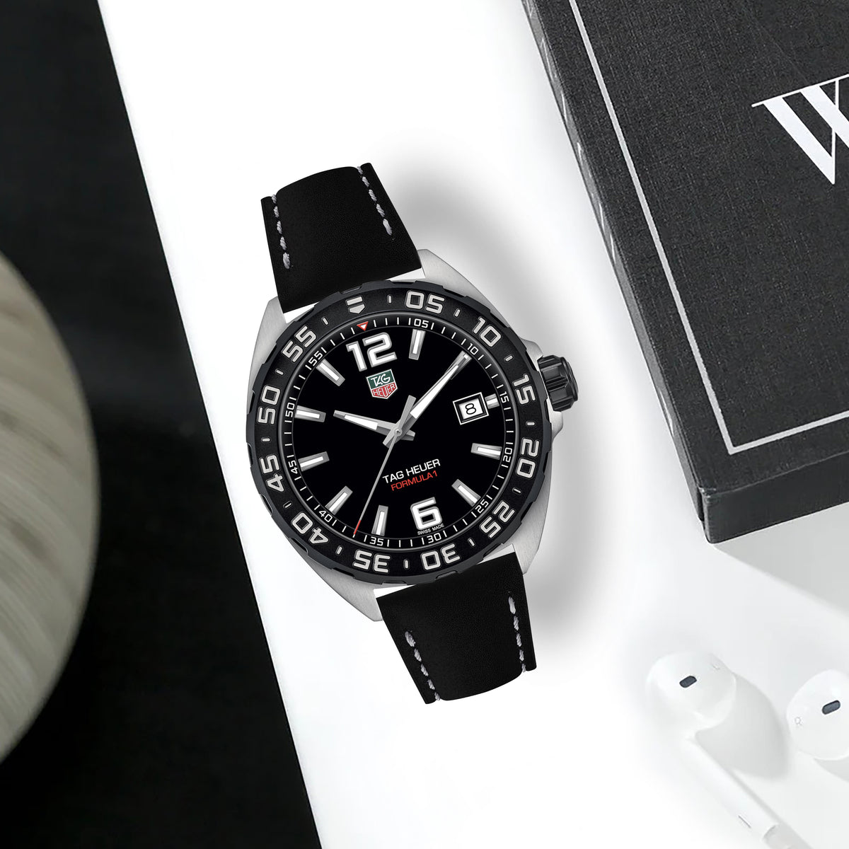 Tag Heuer Formula 1 Straps - Cordovan Black – Liger Straps