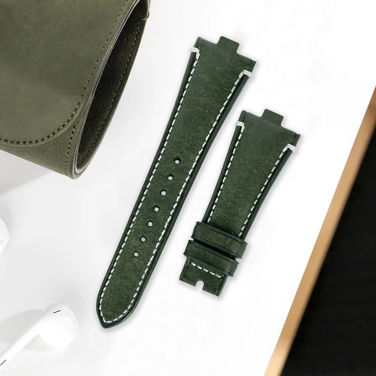 VACHERON CONSTANTIN レディーベルト Vacheron Constantin Straps - Diablo Emerald – Liger Straps