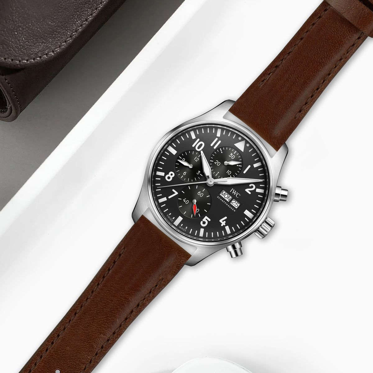 IWC Easx Change Straps - Ghachos Walnut – Liger Straps