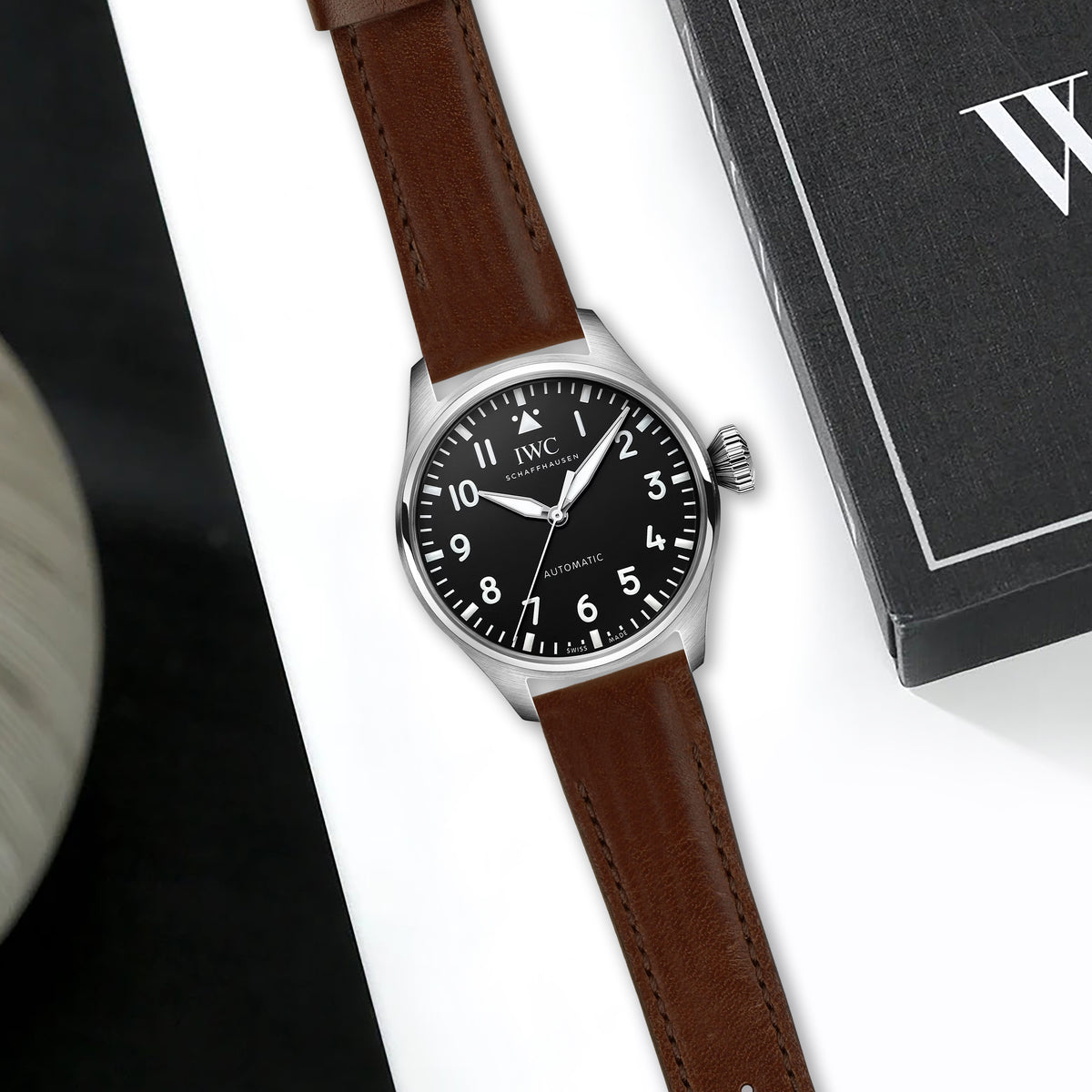 IWC Easx Change Straps - Ghachos Walnut – Liger Straps