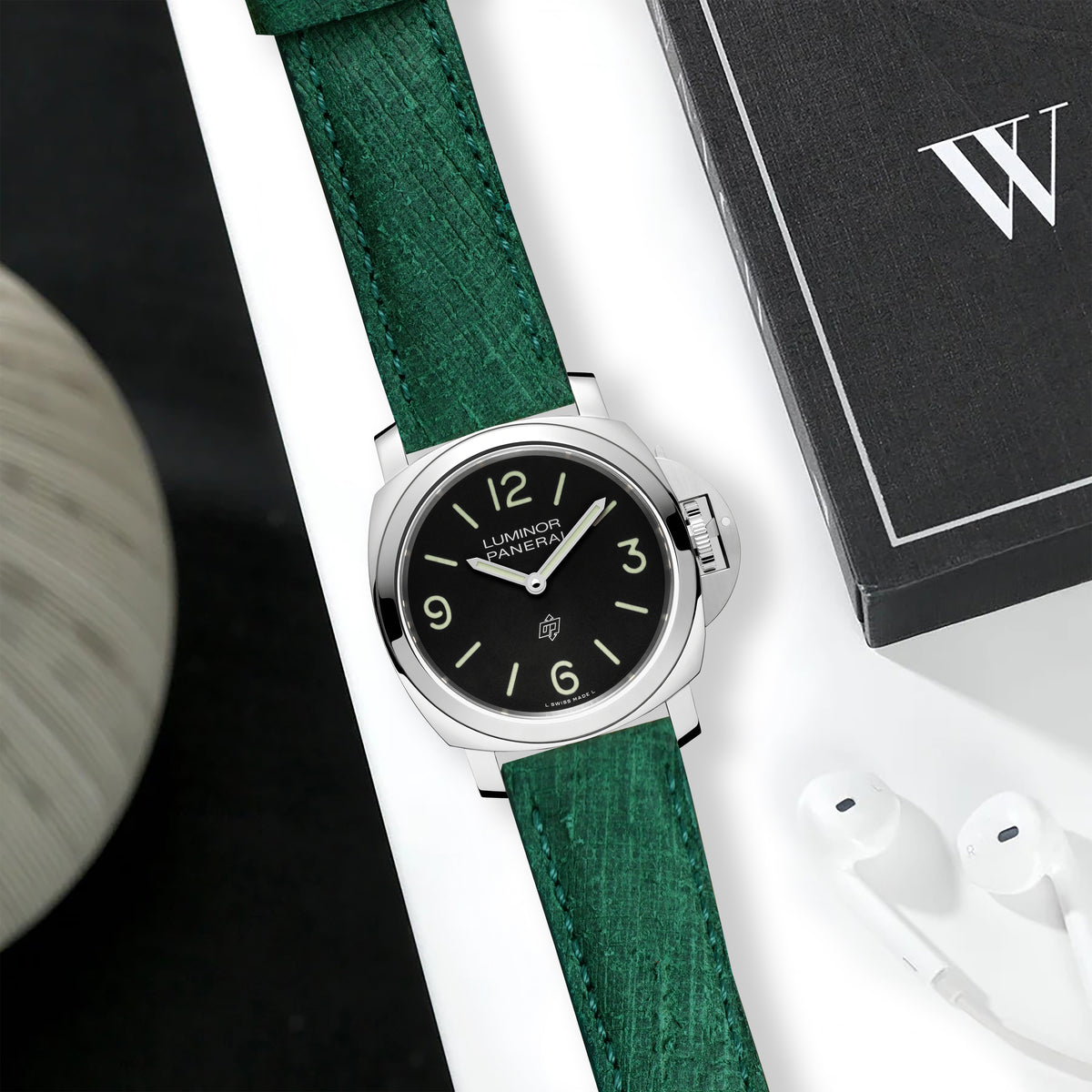 Panerai Luminor Straps - Rocher Green – Liger Straps