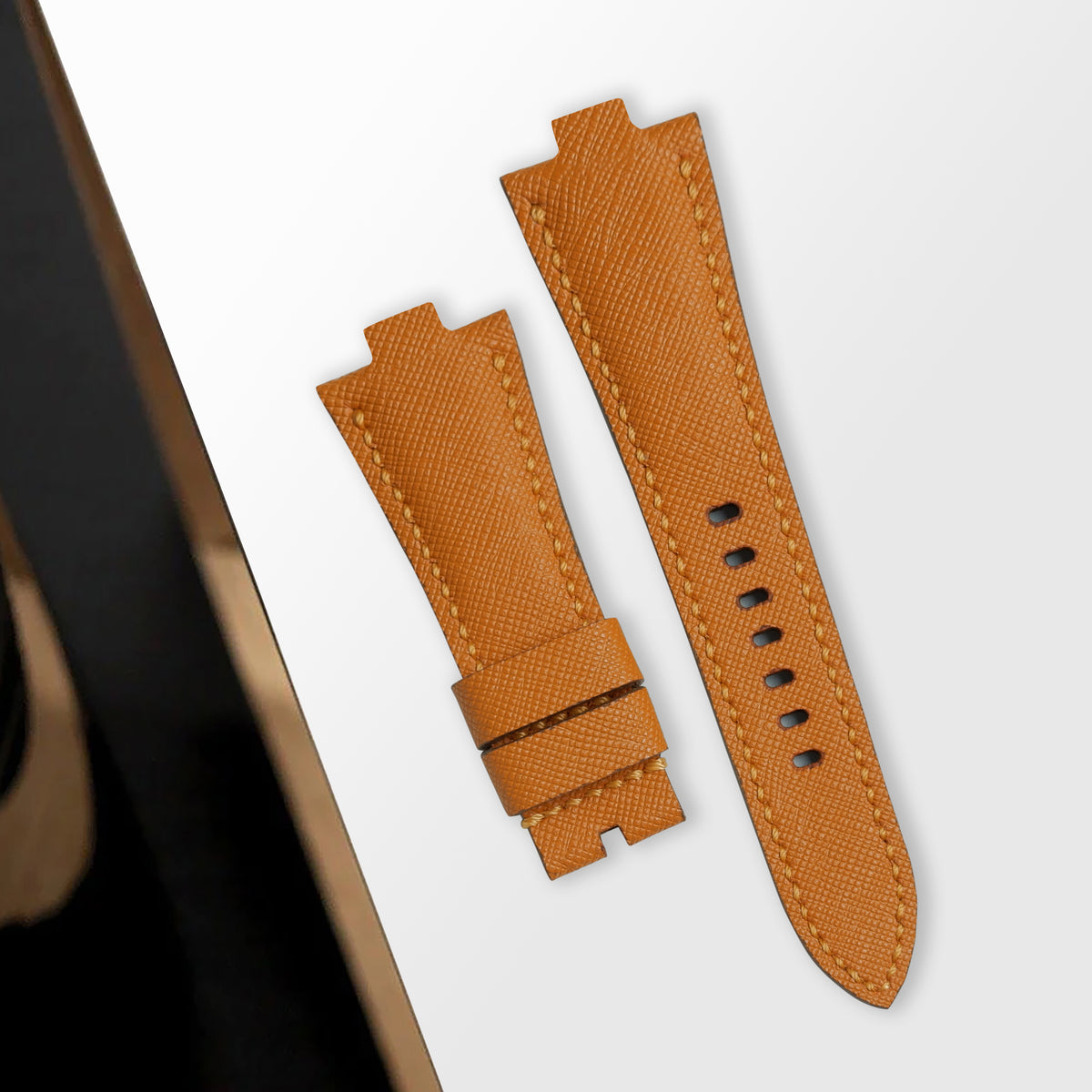 Vacheron Constantin Straps Saffiano Toast Liger Straps