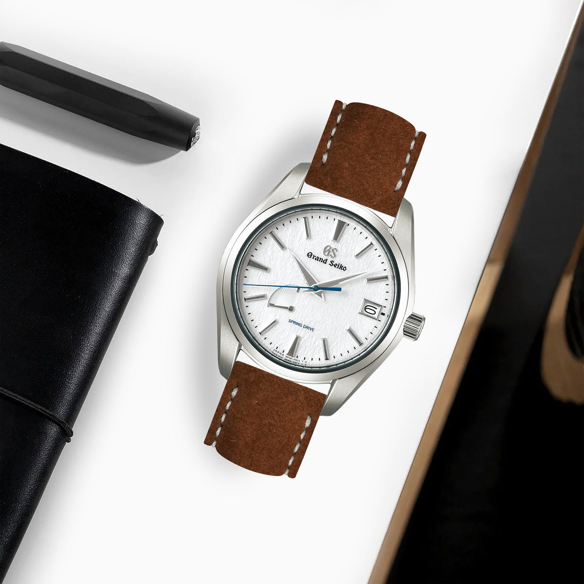 Grand Seiko Heritage Straps Suede Brown Liger Straps grand-seiko-heritage-straps-suede-brown-liger-straps