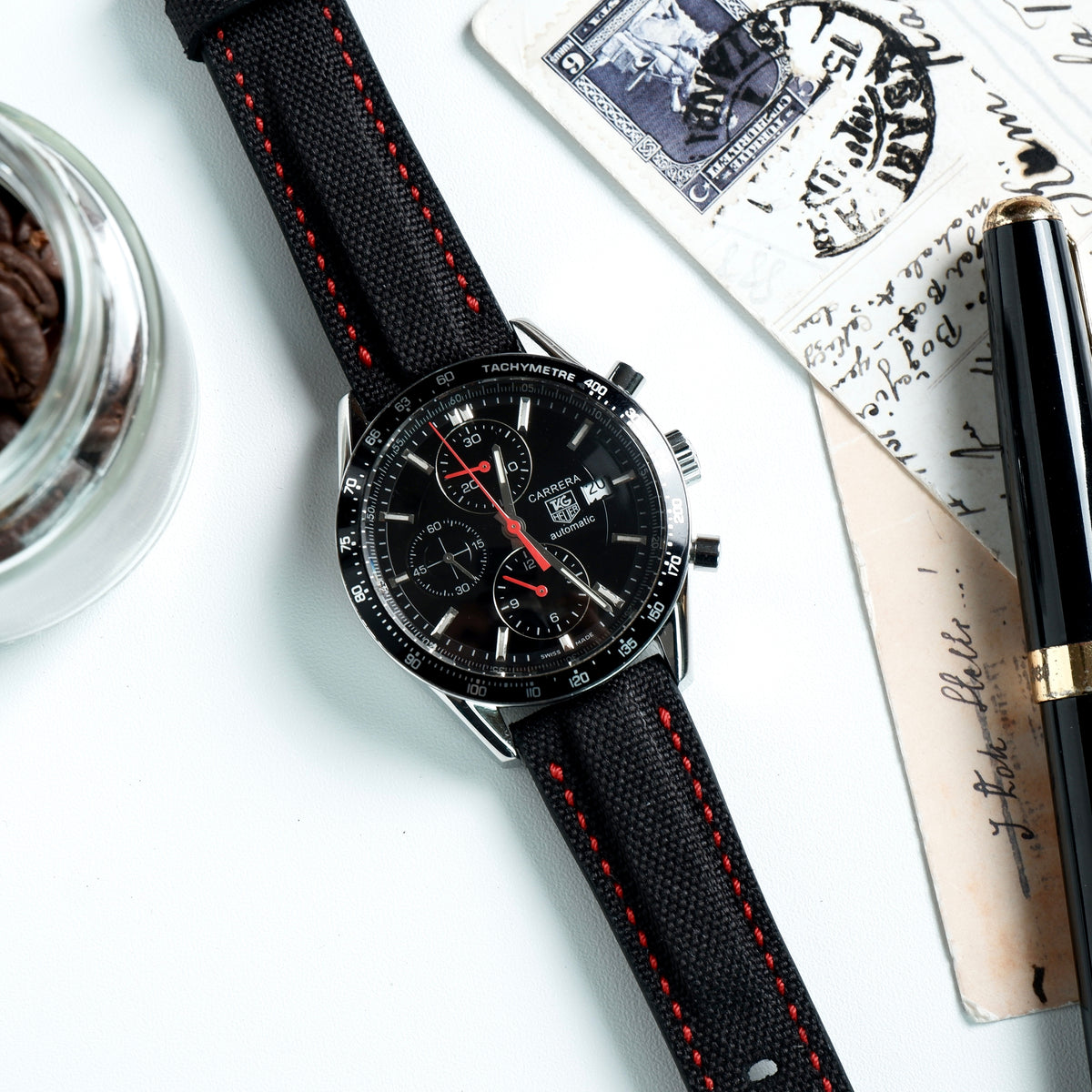 Tag heuer store black red
