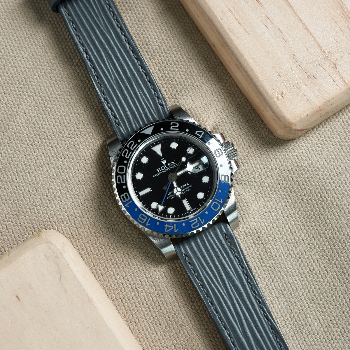 Rolex Gmt Master Ii Batman Nato Strap Rolex Steel GMT-Master II