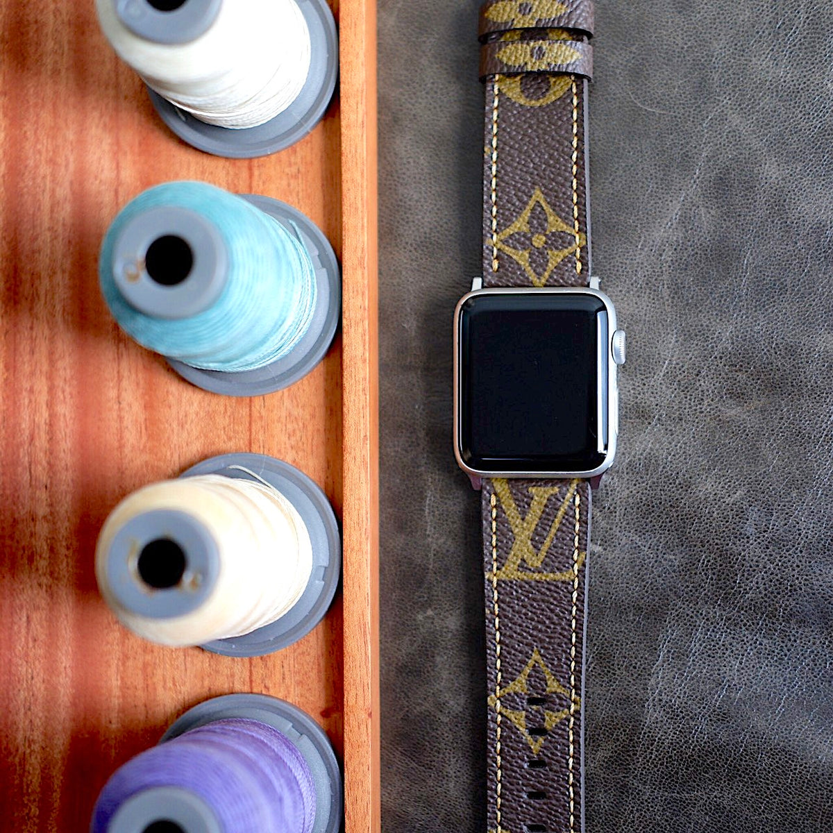Apple Watch Straps - Louis Vuitton Monogram Warhawk – Liger Straps