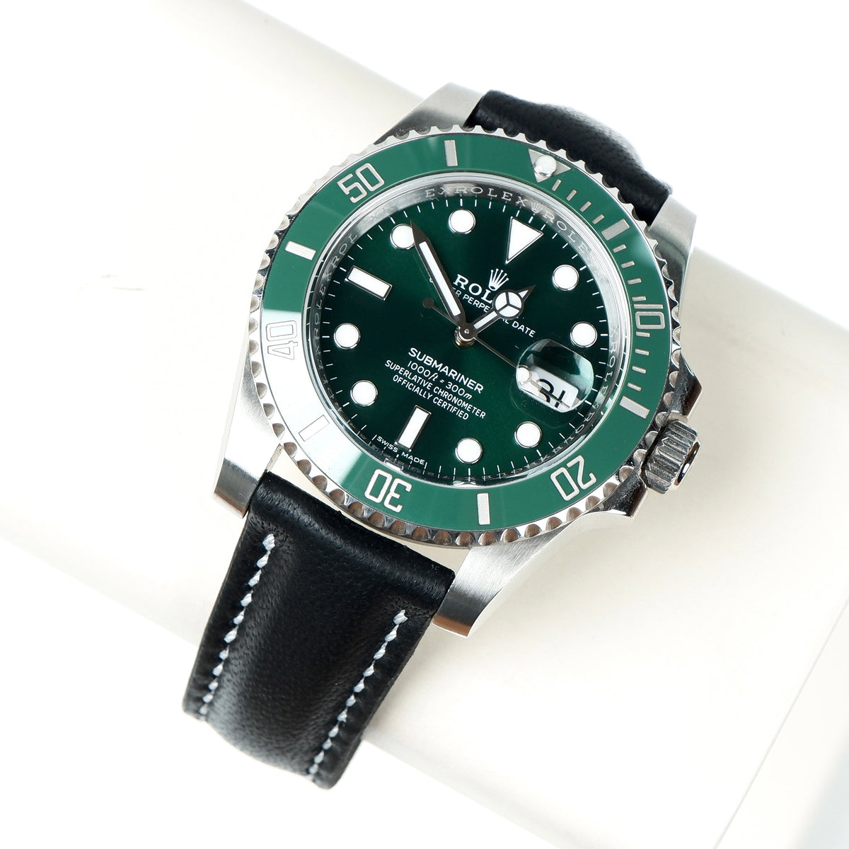 Rolex Submariner Green Hulk Straps - Carbon Fiber – Liger Straps