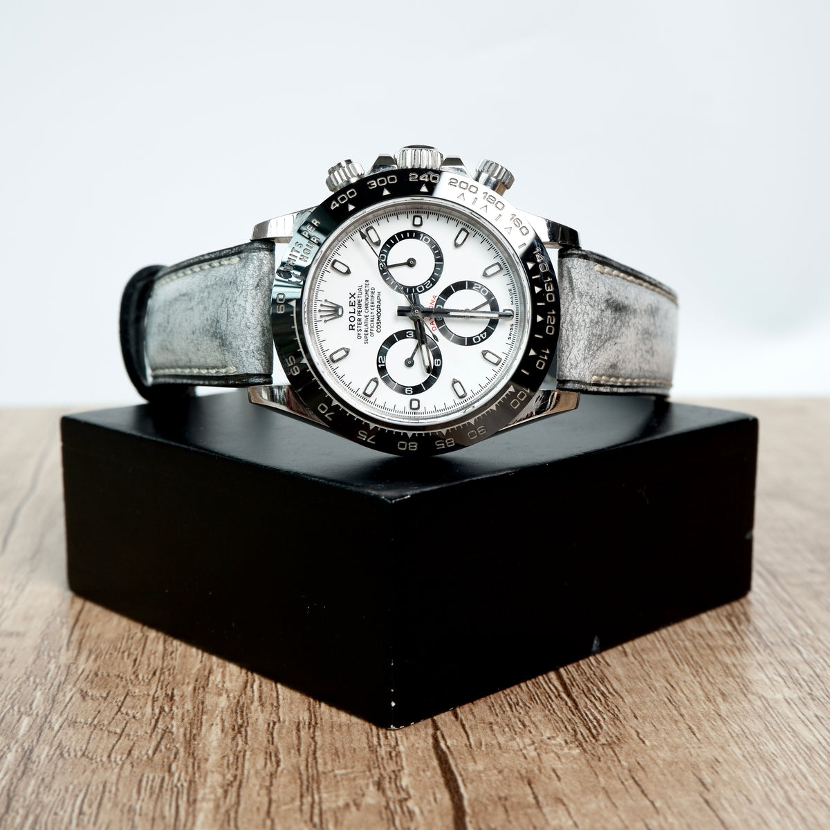 Rolex Daytona Straps Ghost Black