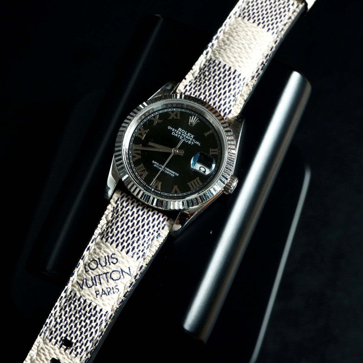 Rolex Datejust Straps - Louis Vuitton Graphite World Tour – Liger Straps