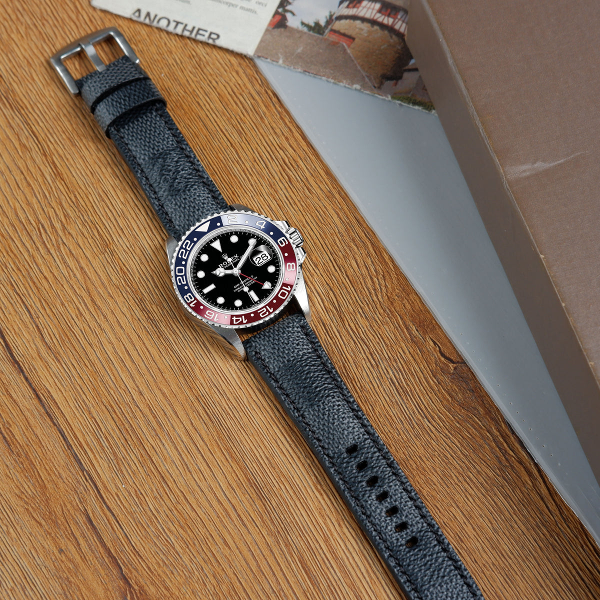 Other Tudor Watches Straps - Louis Vuitton Graphite No Logo