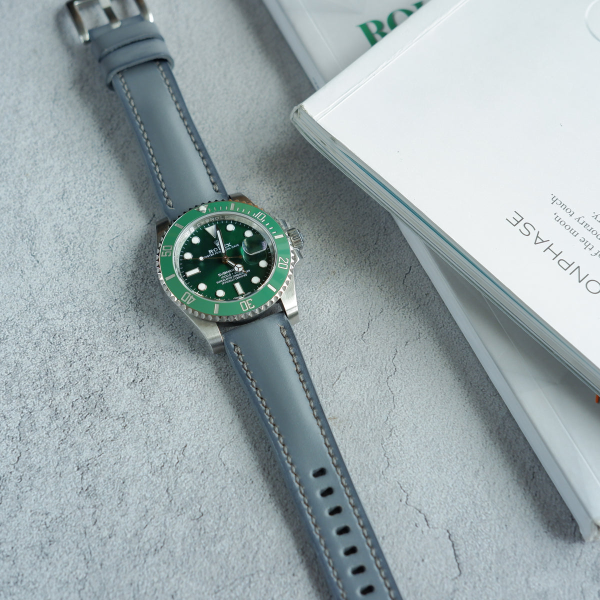 Rolex submariner outlet hulk rubber strap