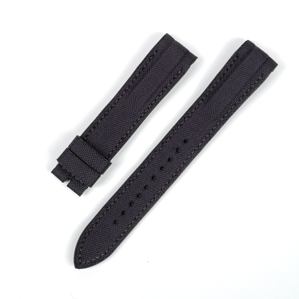 Omega Seamaster Ocean Straps Canvas Extreme Padded Grey Curve