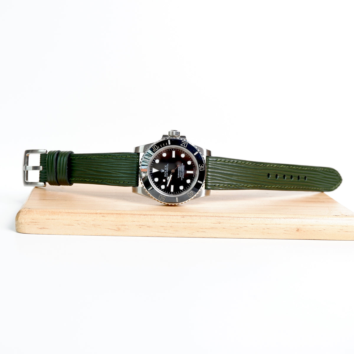 Rolex Submariner Green Hulk Straps - Dappled Green – Liger Straps