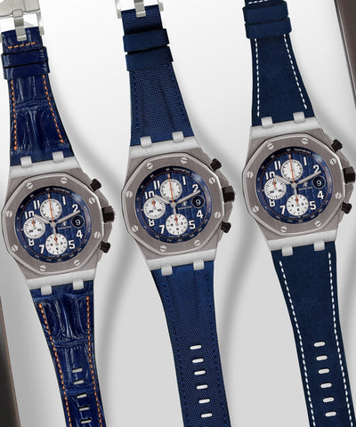 Best Replacement Strap for Audemars Piguet Royal Oak Offshore Navy 26470ST
