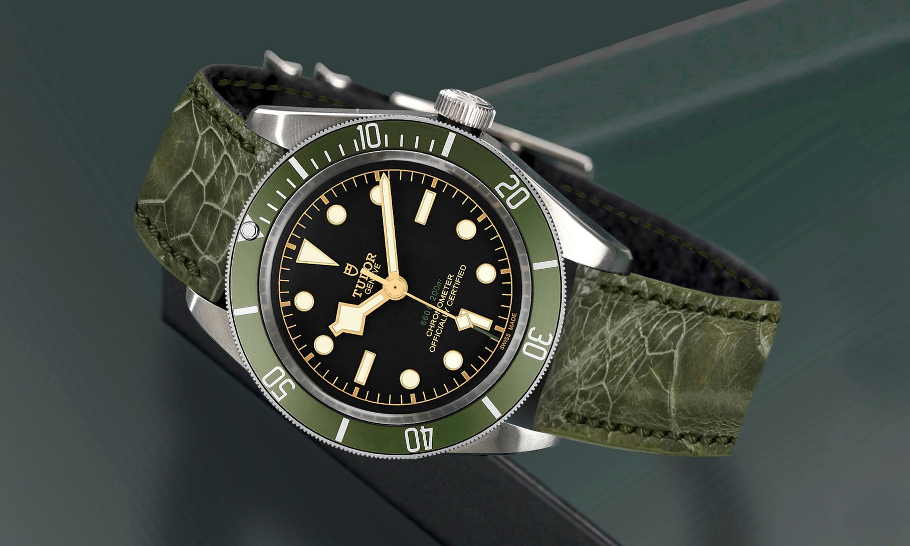A New Look for the Tudor Black Bay Harrods 79230G — Strap
