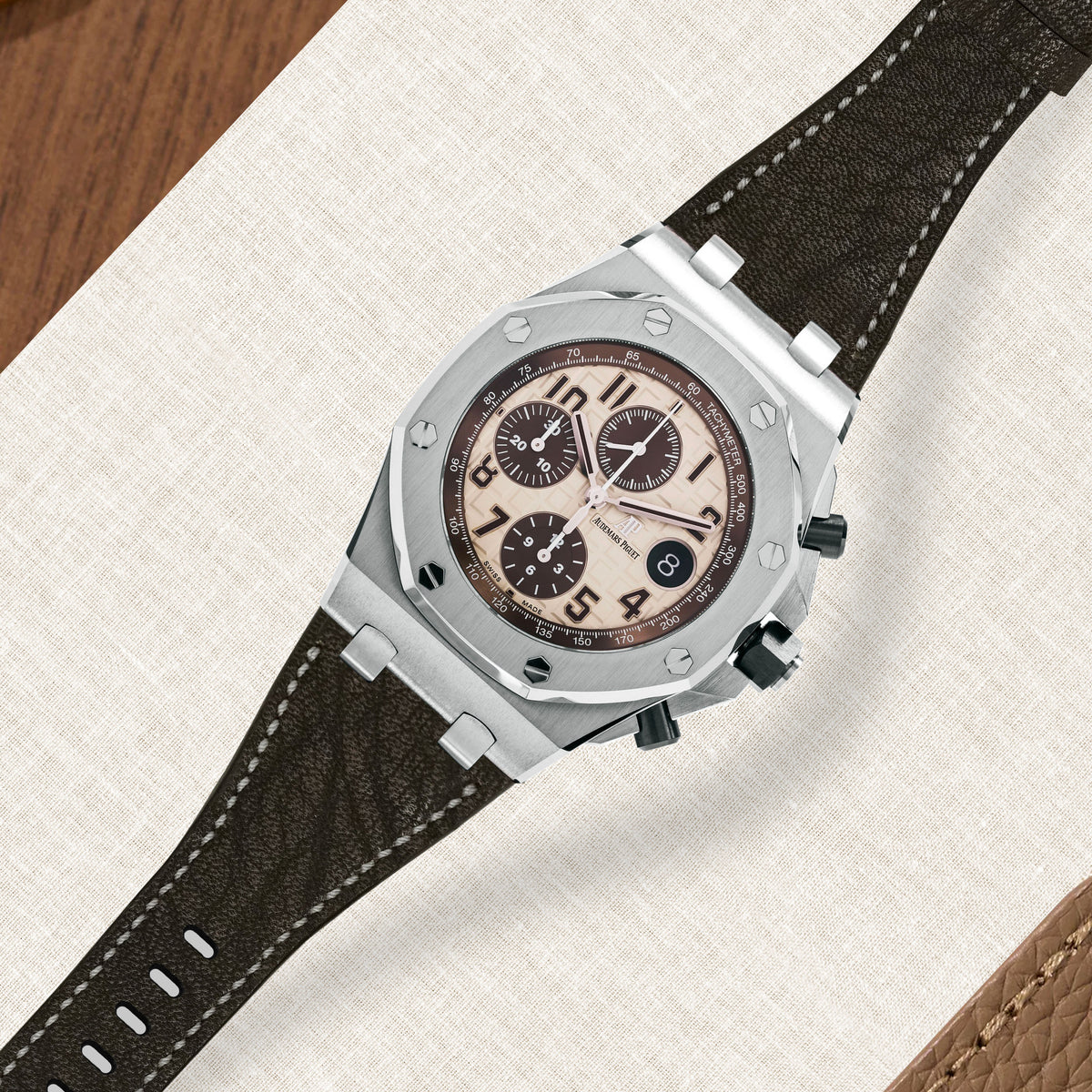 AP ROO 42mm Straps - AP Elephant Grey – Liger Straps