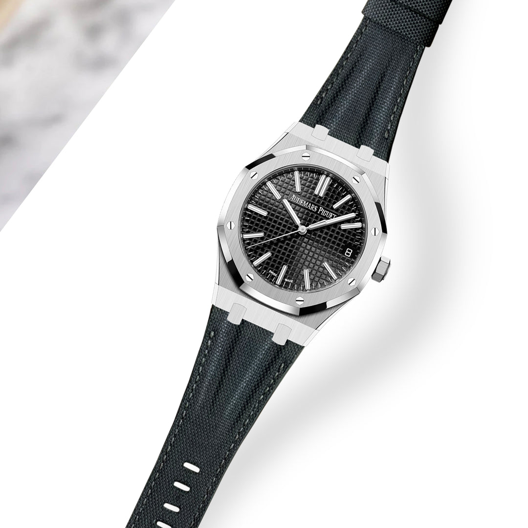 AP Royal Oak 39 & 41mm Straps - AP The Beast Grey – Liger Straps