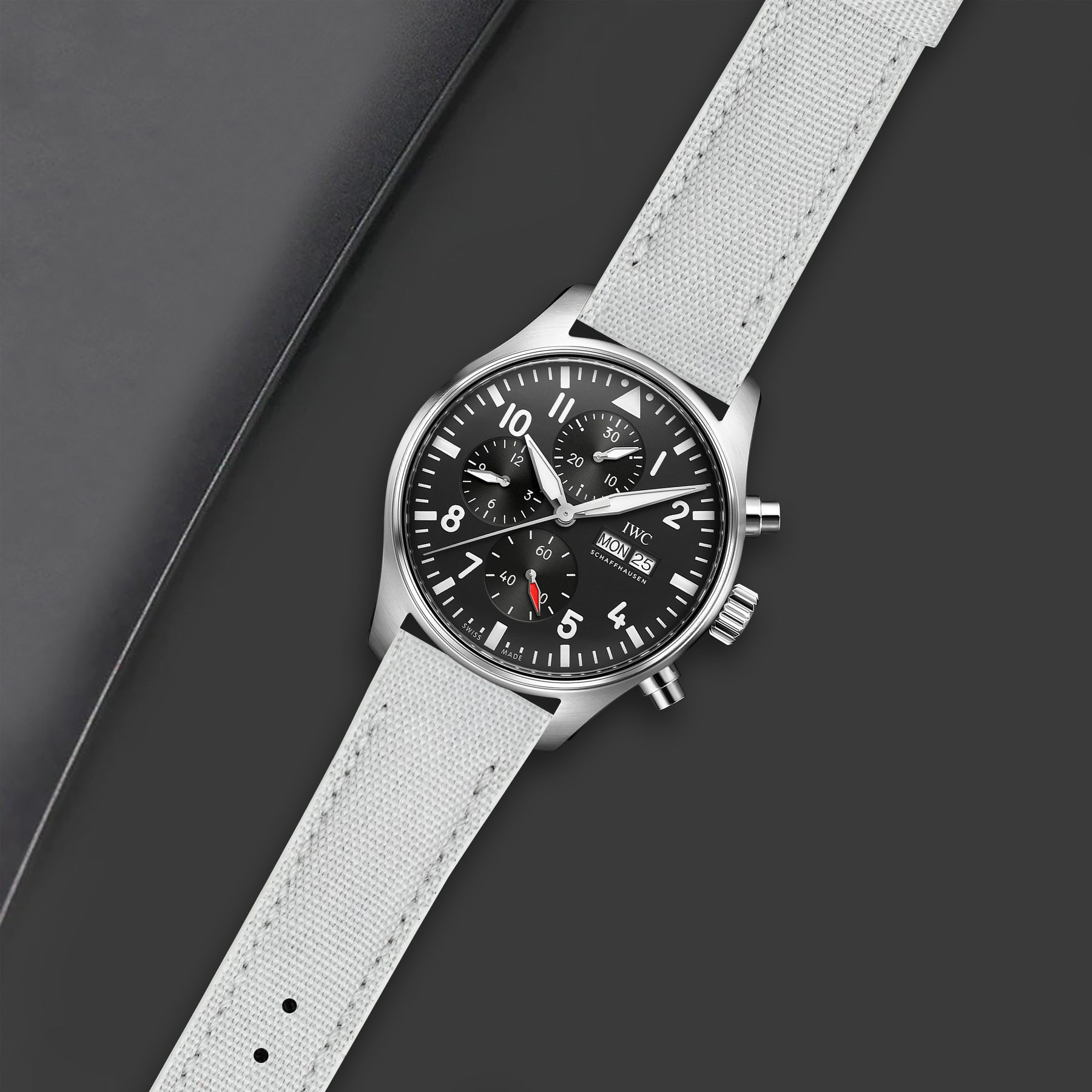 IWC Easx Change Straps - Canvas White – Liger Straps