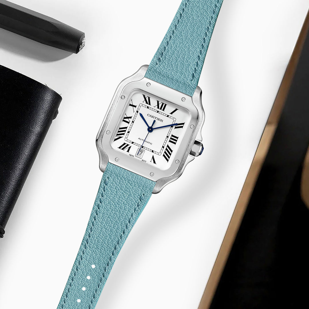 Cartier New Santos Quick Release Straps - Chevre Colibri – Liger
