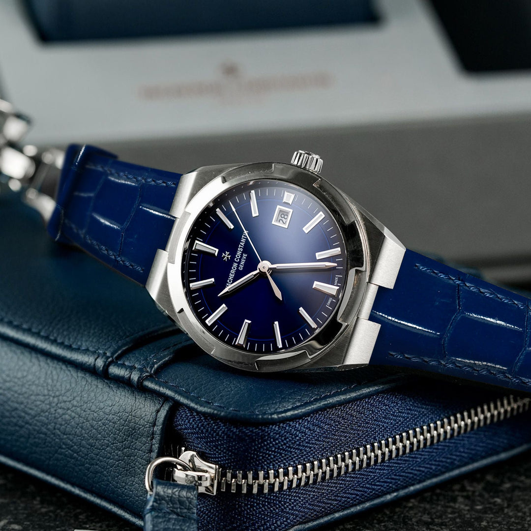 Vacheron Constantin Straps - Croco Navy Blue – Liger Straps