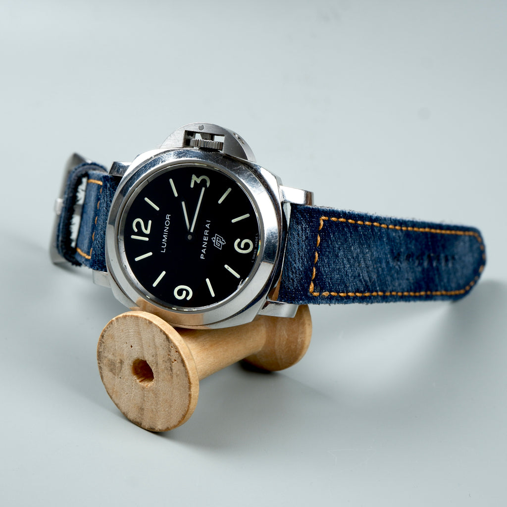 Panerai Luminor Straps Denim Liger Straps