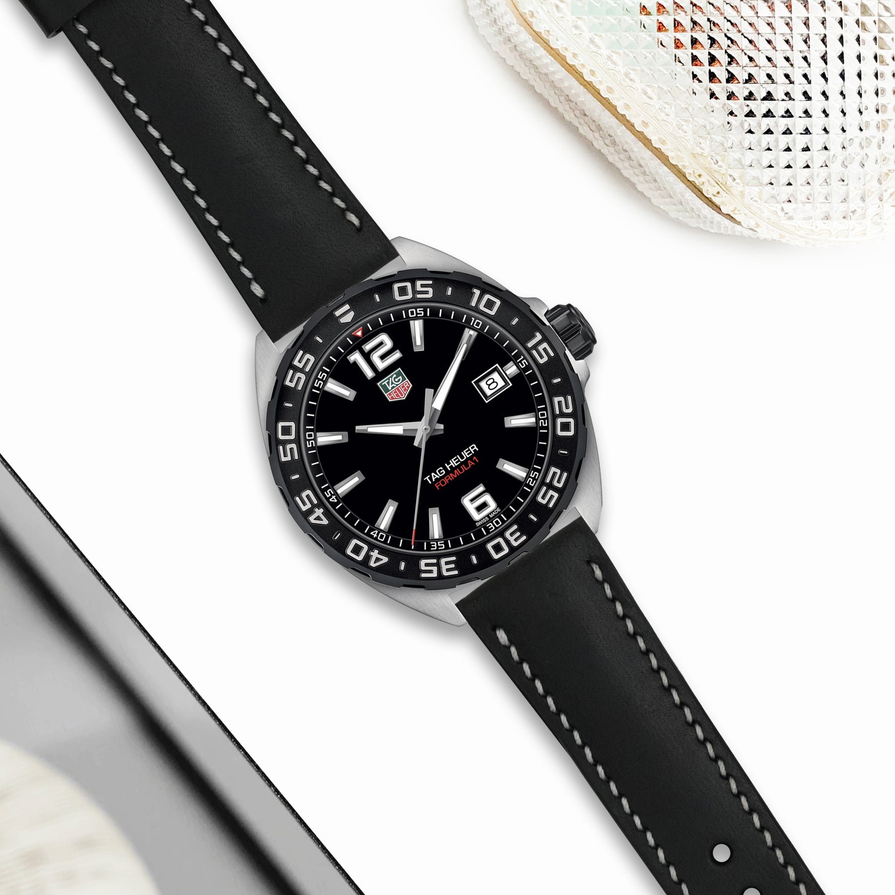Tag Heuer Formula 1 Straps - Minerva Black – Liger Straps