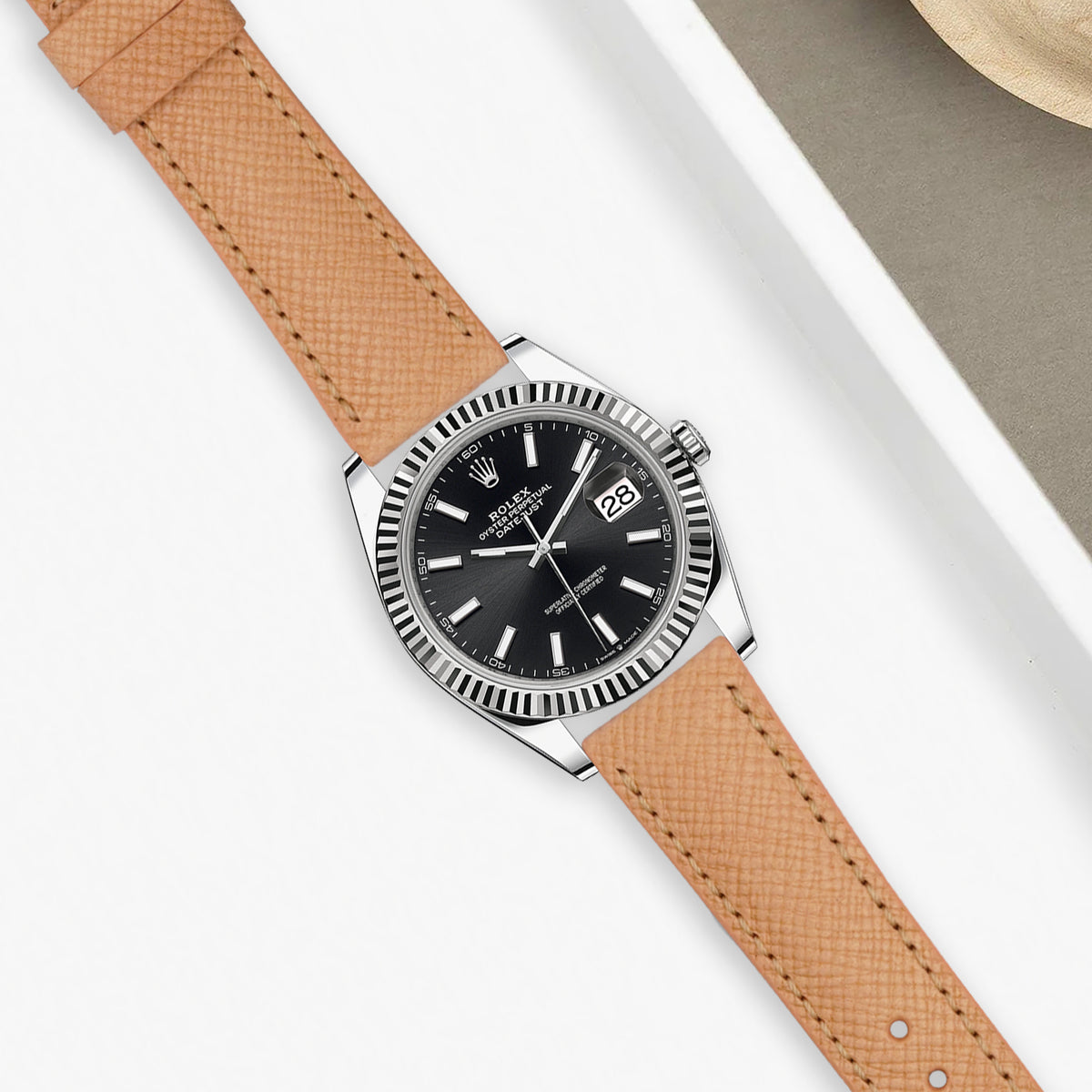 Patron Roulex Rolex Datejust Straps - Patron Natural – Liger Straps